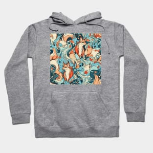 Psychedelic foxes Hoodie